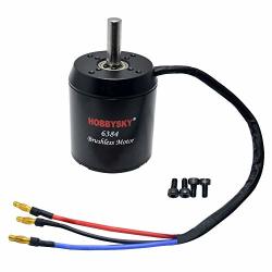 Hobbysky 6384 150KV Brushless Outrunner Motor Belt Drive Motor With Closed Cover For Diy Electric Skateboard And Electric Bike