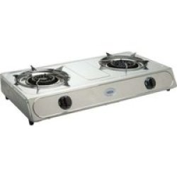 Cadac 2 Plate Stainless Steel Low Pressure Stove
