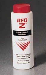 4228924 Pt 41101 Solidifier Fluid Control Red-z 5OZFOR Bodily Fluid Ea Made By Safetec Of America Inc