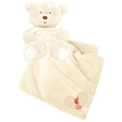 Liverpool Fc Childrens kids Love And Hugs Comfort Blanket One Size White