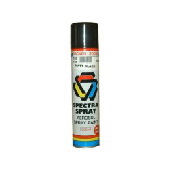 Spray Paint - Matt Black - 300ML - 4 Pack