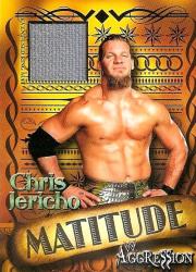 Chris Jericho - "wwe Superstars" - Genuine "relic Swatch" Card