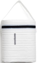 Double Wide Neck Bottle Carrier - White