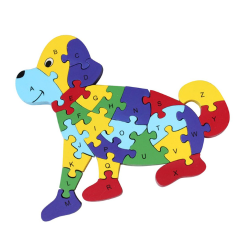 Wood Shaped Puzzles - Dog