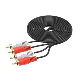 3 Meter 2 Rca To 2 Rca Cable For Audio 3M