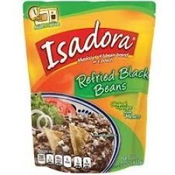 Isadora Refried Black Beans 15.2 Ounce Pack Of 2
