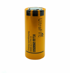 BU515 Ejc Battery 26650 Lithium Iron Rechargeable Cell 3.7 Volt 5000 Mah