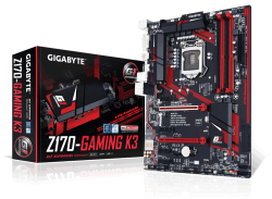Gigabyte Z170-Gaming-K3 ATX Gaming Motherboard