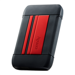 Apacer AC633 2TB USB 3.1 External Hard Drive - Red Retail Box Limited 3 Year Warranty  features:internal Suspension Structure For External Forcesthe Unique Internal