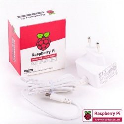 Raspberry Pi 4 Usb-c 15.3W Power Supply 5.1V 3A - White