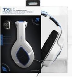 Gioteck TX50 Premium Stereo Gaming Headset PS5 White