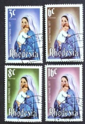 Stamp Rhodesia Xmas 1977 Mint Cto