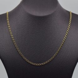 9CT Yellow Gold Curb-link Chain