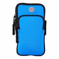 Fidgetkute Sports Running Arm Band Holder Bag For Huawei P9 P10 P20 Lite Mate 20 10 Pro Hot Blue For Huawei Y3 2018