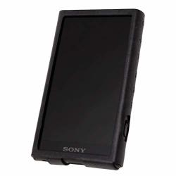For Sony Walkman NW-A100TPS A105 A105HN A106 A107 Handmade Miter Case Cover For Sony A100 Series Light Black