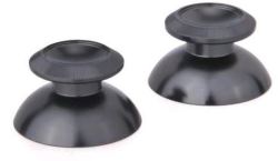 ZedLabz Alloy Metal Thumb Stick Replacements X2 Spare Parts - Black Ps4