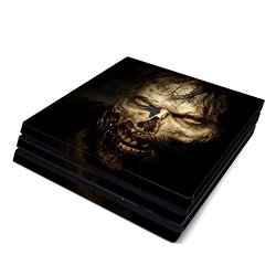 Decorative Video Game Skin Decal Cover Sticker For Sony Playstation 4 Pro Console PS4 Pro - The Walking Dead Zombies