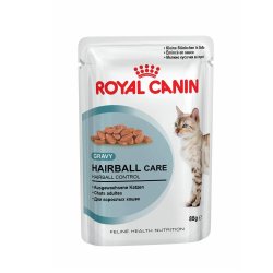 ROYAL CANIN Hairball Care In Gravy Wet Cat Food - 12X85 Grams