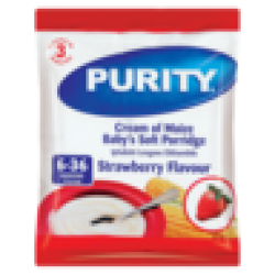 Purity Strawberry Flavour Cream Of Maize Baby's Soft Porridge 400G