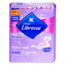 Libresse Ultra Night Wing 8'S