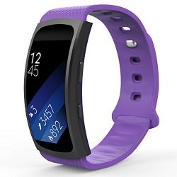 Samsung Gear FIT2 Gear FIT2 Pro Watch Band Moko Soft Silicone Replacement Sport Band For Fit 2 SM-R360 Fit 2