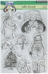 Penny Black Clear Stamp Set Jolly Friends