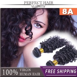 Virgin Hair Curly 200g 8"-10" Perfect Hair Shipping