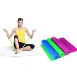Fitness Equipment Elastic Exercise Resistance Bands Workout Pull Stretch Band Sports Gym Yoga Too...