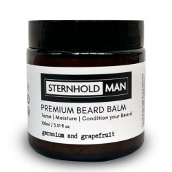 Beard Balm - Aftershave Balm - Geranium And Grapefruit - 100ML