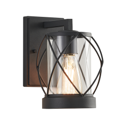 Bright Star Lighting Illuminate Your Space With Modern Elegance- The L533 Black Lantern