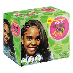 Organic Root Olive Oil Relaxer Kit Girls