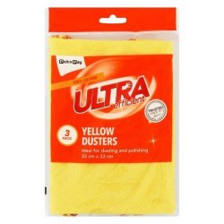 Yellow Dusters 3 Pack