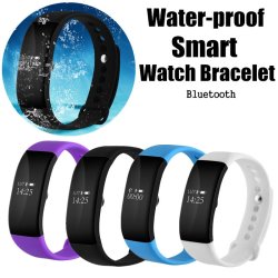 Oxygen Heart Rate Waterproof Bluetooth Smart Watch Bracelet Wrist Band