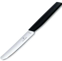 Victorinox Swiss Army Victorinox Swiss Modern Table Knife Plain 11 Cm Black Smooth Blade