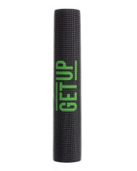 GetUp Mantra Pvc Yoga Mat 6MM - Black