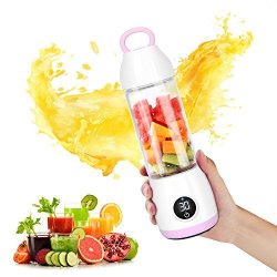 SUNAVO BL-07 Portable Blender Mixer USB Rechargeable Blender Smoothie Single Served USB Electric Safety Juicer Cup Shakes And Smoothies Blender USB Charging Sport MINI