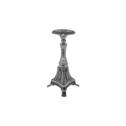 36CM Victorian Silver Plated Candle Holder
