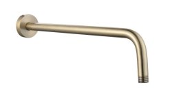 Long Round Shower Arm Gold 400MM