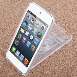 3 In 1 Crystal Case + Belt Clip + Stand Bracket For Ipod Touch 4 Transparent