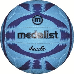 MEDALIST Dazzle Netball - Blue- Size 5
