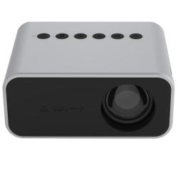T500 1920X1080P 80 Lumens Portable MINI Home Theater LED HD Digital Projector With Remote Control & Adaptor White