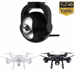 Meiyiu Upgraded 1080P Full HD 90 Adjustable 120 Wide-angle Wi-fi Drone Camera For Holystone HS100 & Sirc S70W