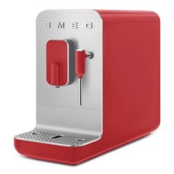 Smeg Bean To Cup Coffee Machine Matt Red