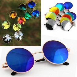 Mirrored Relecting Round Sunglasses - Bulk Purchase Of 6 Pairs