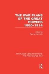 War Plans Of The Great Powers Paperback