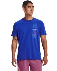 Men's Ua Run Anywhere T-Shirt - Versa Blue XL