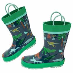 Stephen Joseph Kids Rain Boots Dino 11