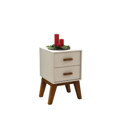 Two Drawer White Cabinet 156406 Chest Of Drawer