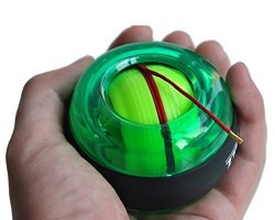 Wincspace Wrist Trainer Powerball Arm Strengthener Essential Gyroscopic Wrist And Forearm Exerciser Ball Green