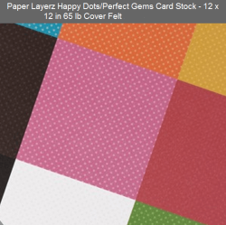 12x12" Paper Layerz - Perfect Gems Cardstock Special